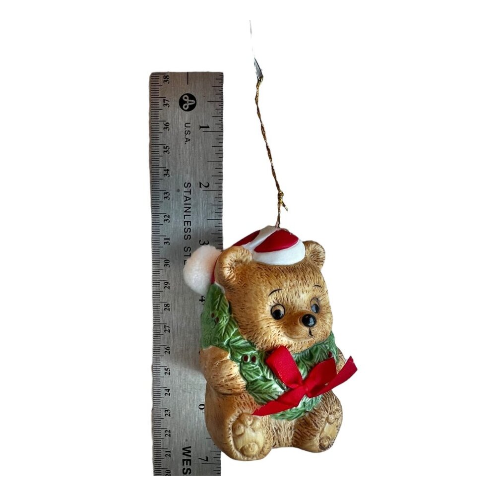 Jolly Jingles by BOA Vintage Bell Teddy Bear Porcelain in Original Box 1… - Picture 8 of 14